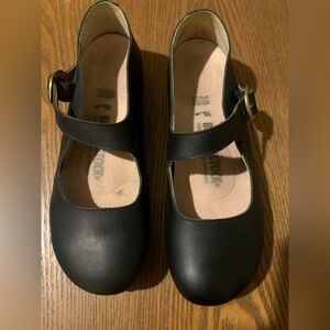 Mary Jane Black Birkenstocks 38